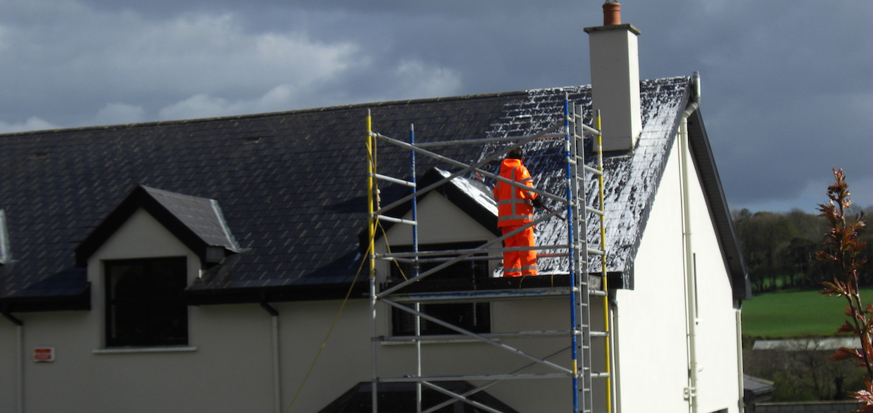 Completed roofing work by The Roofing Academy in Dublin